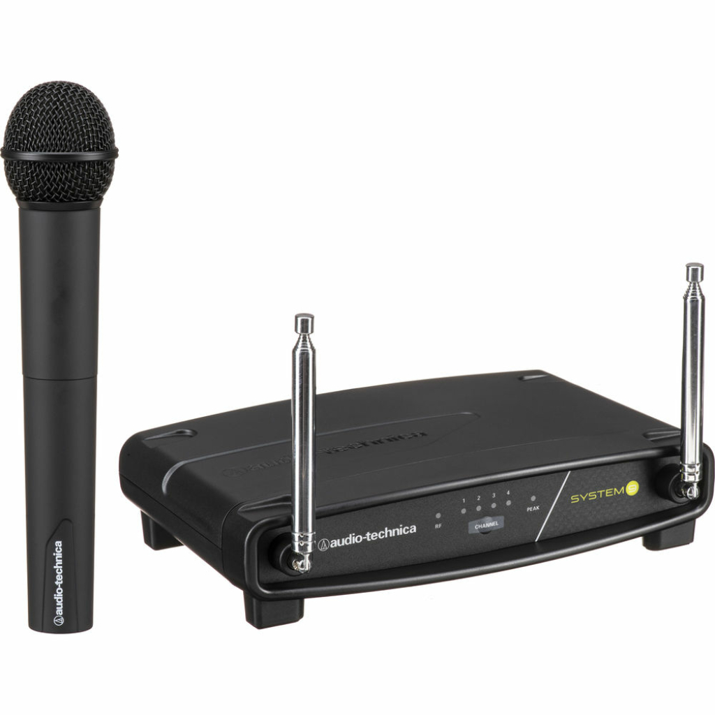 Audio-Technica ATW-902A System 9 VHF Wireless Handheld Microphone System – Factory Reconditioned with full warranty