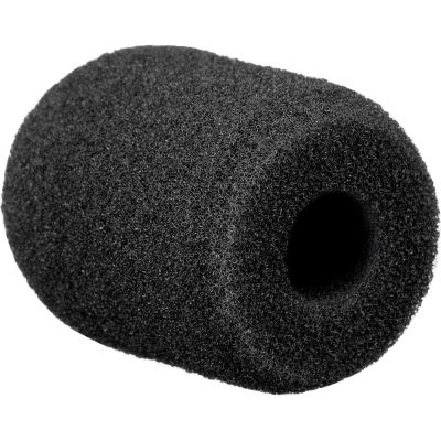 WindTech 500 Series windscreen - 1/2" Inside Diameter - Black