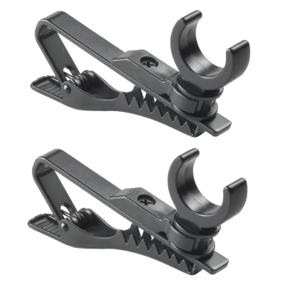 AT-LAV-CLIP-R - One Pair - AT8419 rotating lavalier microphone tie clip for SP-CMC-2, AT831