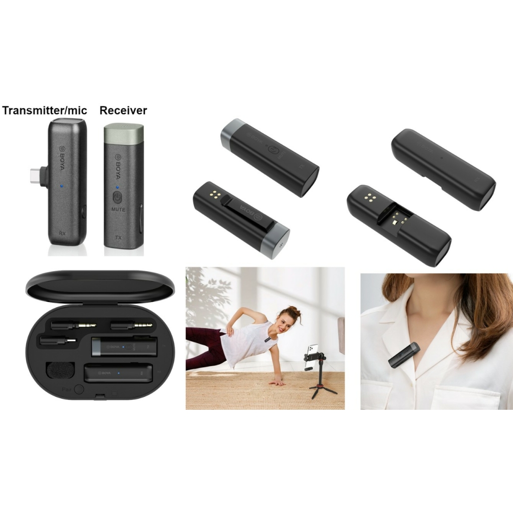 HALF-PRICE! Only $47.48 with coupon! Wireless Microphone for most Android Type-C smartphones