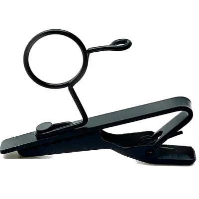 High quality alternative for AT8419 lapel clip with all-metal construction