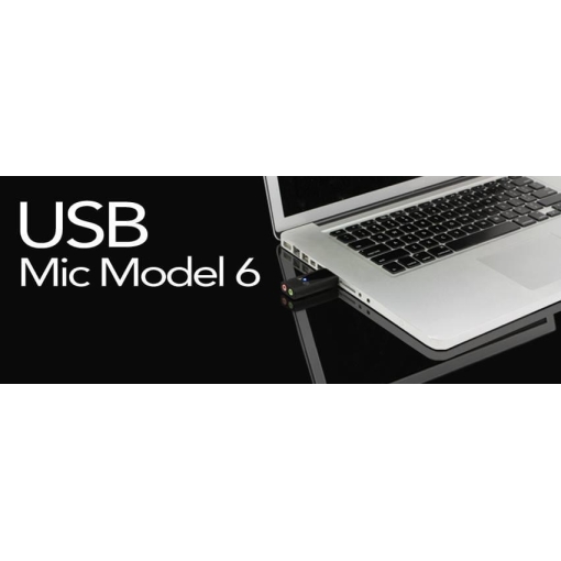 SP-USB-MIC-ADAPTER - USB sound adapter with mono mic input and headphone  output jack