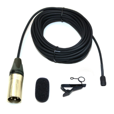 Microphone cravate longueur 4m EH1205-0 jack 3.5 mono