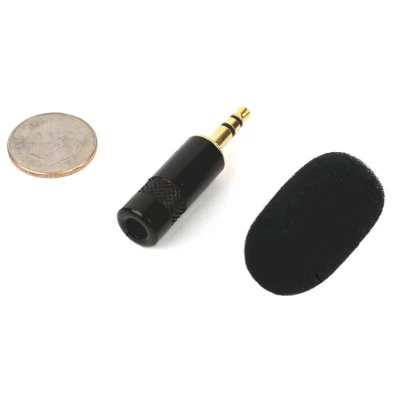 High gain omnidirectional miniature microphone for Steno writers and digital recorders