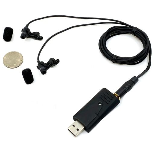 Sound Professionals SP-USB-MIC-ADAPTER - USB sound adapter with mono mic  input and headphone output jack SP-USB-MIC-ADAPTER