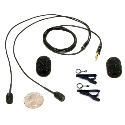 Deluxe Binaural microphones with premium cables
