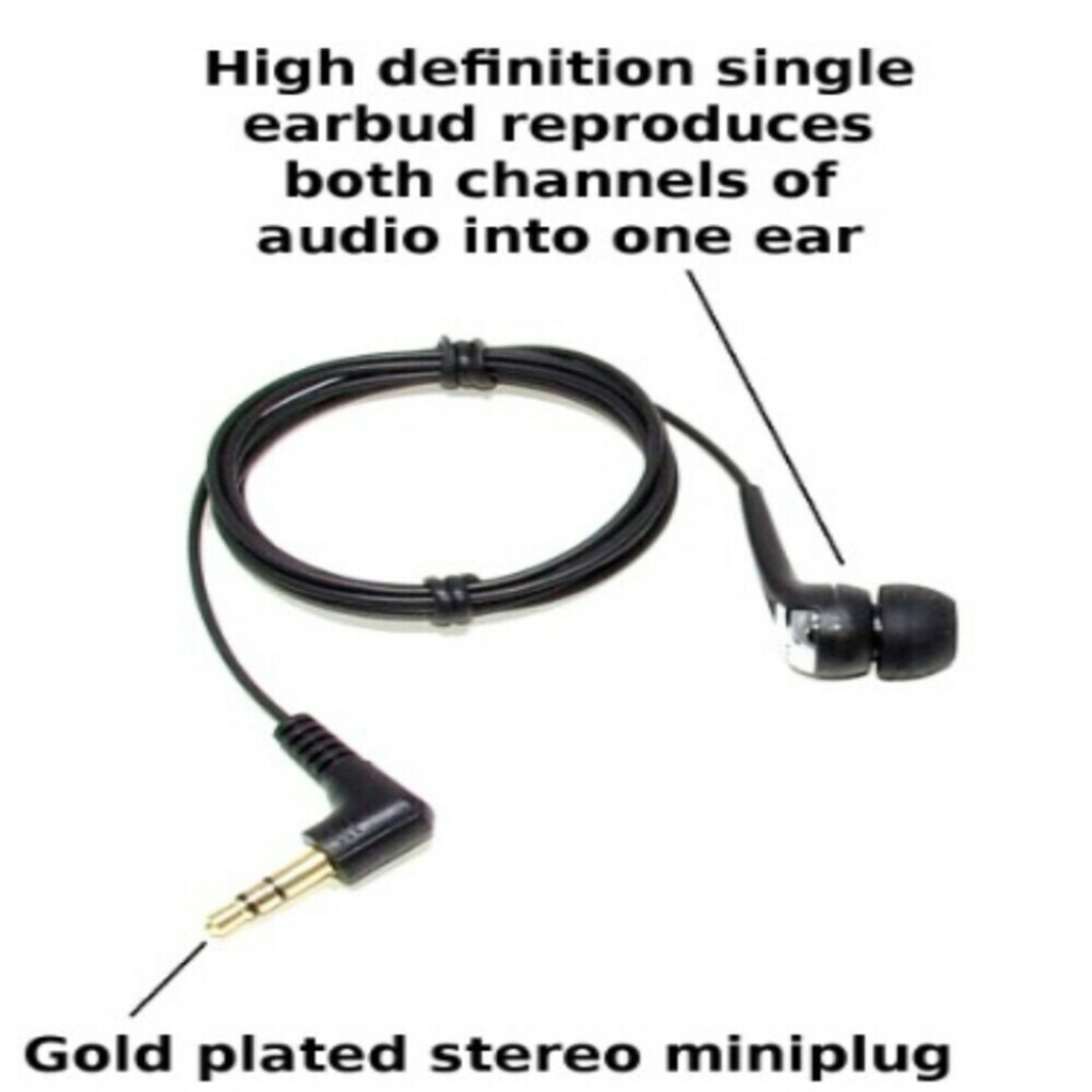 Premium SPEARBUDS6EH Audiophile highdefinition single earbud with