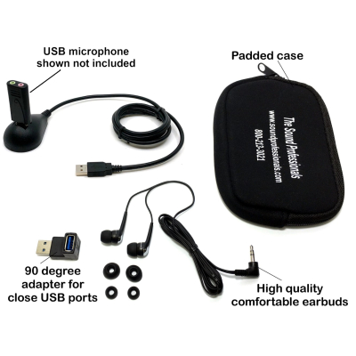 Sound Professionals Microphone and Headphone audio breakout/splitter cable  for mobile devices with 4 pole inputs SP-IPHONE-CABLE