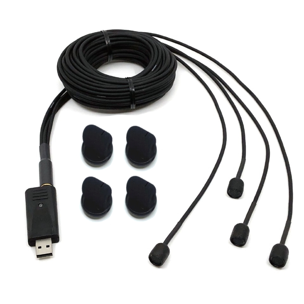 SP-USB-COURT-MIC-4 – Four microphone USB recording system