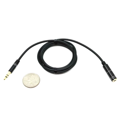 3.5mm audio/microphone extension cable - 36" long
