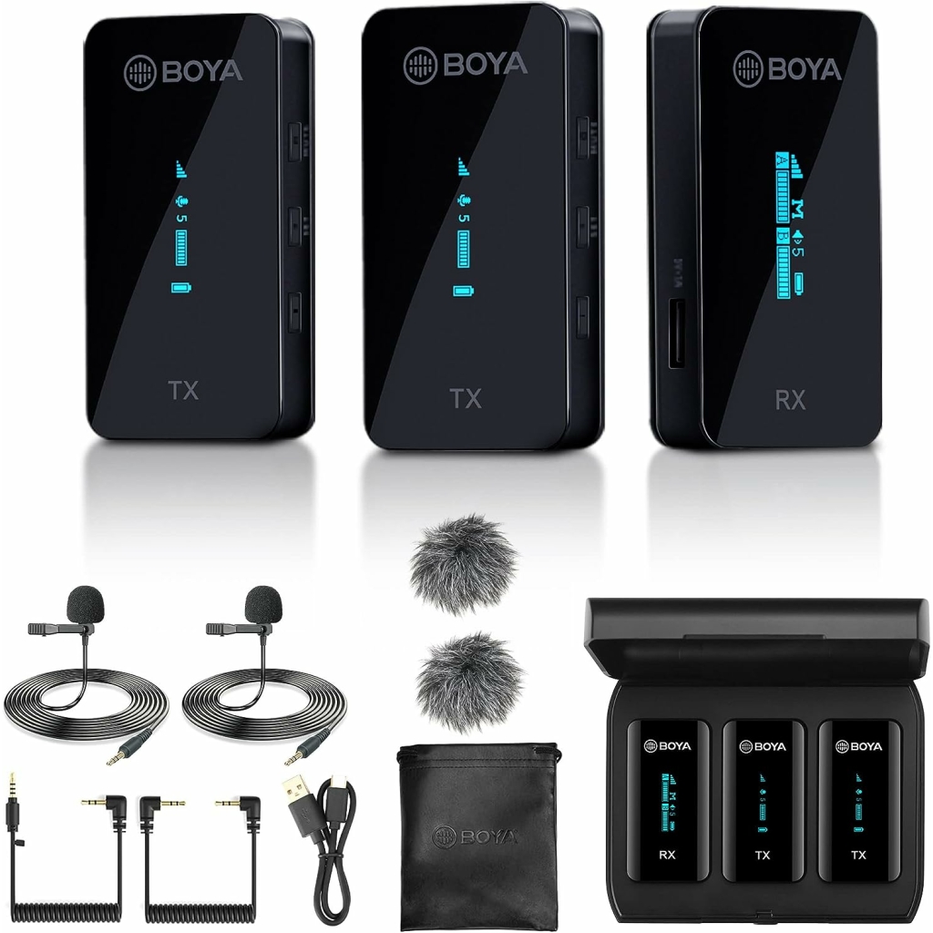 HALF-PRICE! Only $149.98 with coupon! Two microphone/transmitter digital wireless system with drop-in charging case