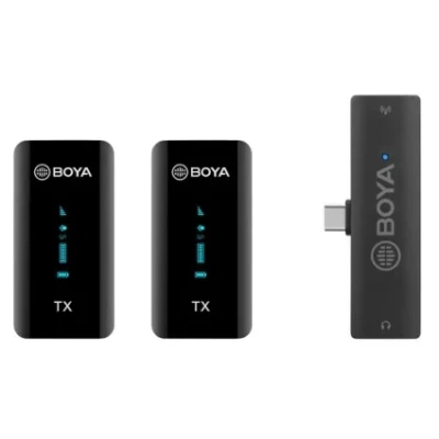Special! Boya Digital True-Wireless 2-Person Microphone System with USB-C connector