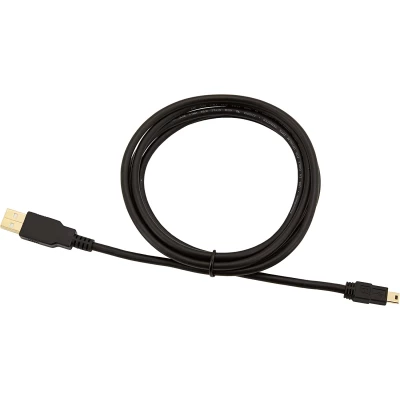 Mini USB to USB A male cable - 6 feet long
