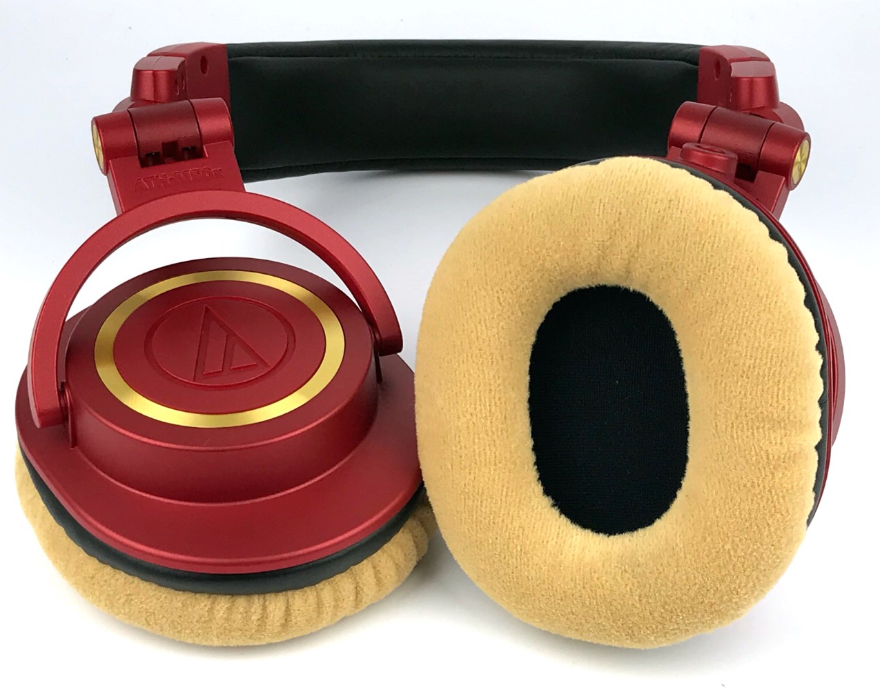 Sound Professionals Premium Soft, Breathable Velvet/Velour Replacement  Earpads for Audio Technica M-series headphones SP-VELVET-EARPADS
