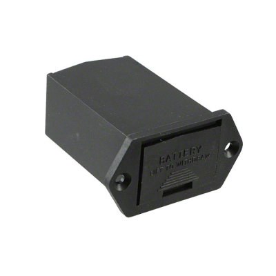 Closeout! BULGIN BX0023 Battery Holder, 9V, Panel Mount