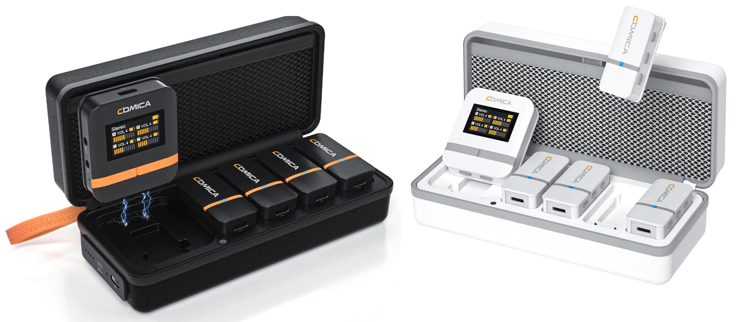 Comica COMICA Vimo Q 4-Channel Wireless Microphone System for
