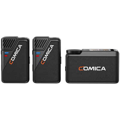 Comica Audio BooMax 2-Person Wireless Microphone System/Recorder (2.4 GHz)